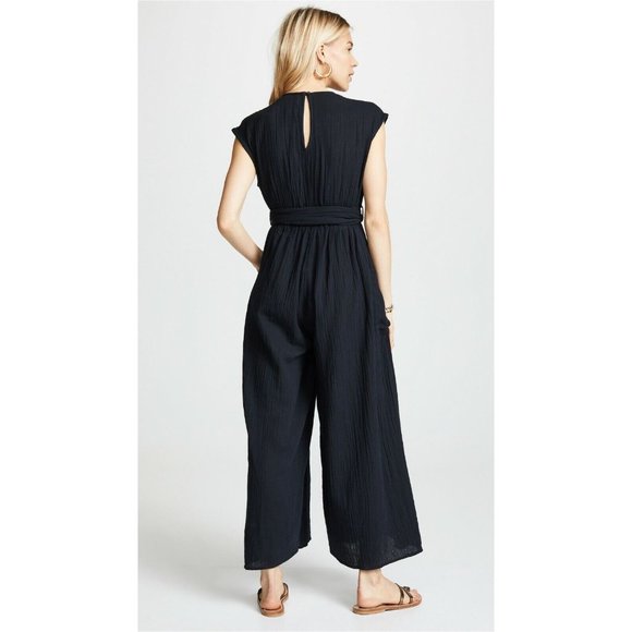 Mara Hoffman Black Jumpsuit - Picture 2 of 16